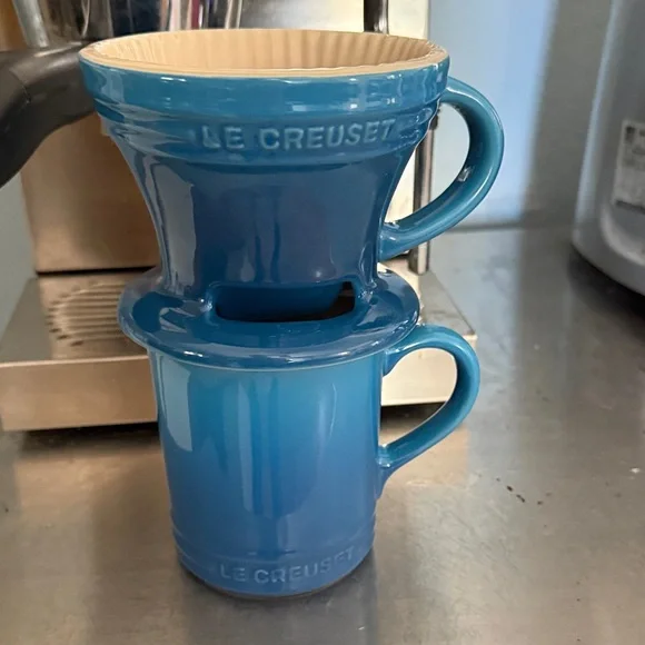 Le Creuset Pour Over Coffee and Mug Set - Picture 1 of 8